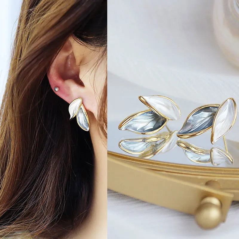 2023 New French Fashion Earring Temperament Luxury Top Quality Zircon Earrings 2021 Trend Personalized Luxury Jewelry Pendant