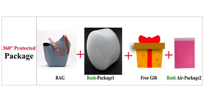 Women Tote Bags 100% Genuine Leather Bucket Female Fashion Solid Designer Shopper Shoulder Handbags Brand Trend Purses