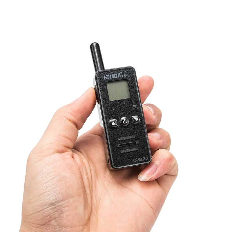 Super Mini  Two Way Radio T-M2D Mini Walkie Talkie, 128 Channels, 400-520MHz,
