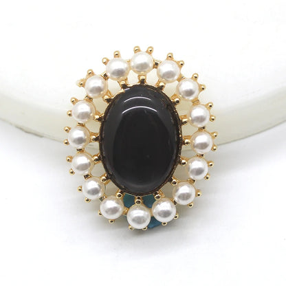Exquisite 10pcs/set alloy metal pearl DIY jewelry accessories rhinestone crystal wedding invitation clothing artwork
