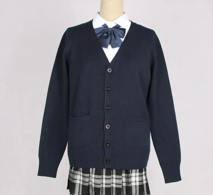 Japanese JK High School GIRL Women Sailor Suits Uniform COSPLAY SWEATER LOVE LIVE SWEATER Himiko Toga SWEATERSHIRT JKA3