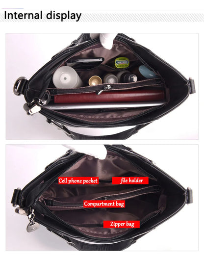 Brand Luxury Handbags Women Bags Designer PU Leather Handbag Leisure Crossbody Bags for Women 2021 New Lady Shoulder Bag Tote