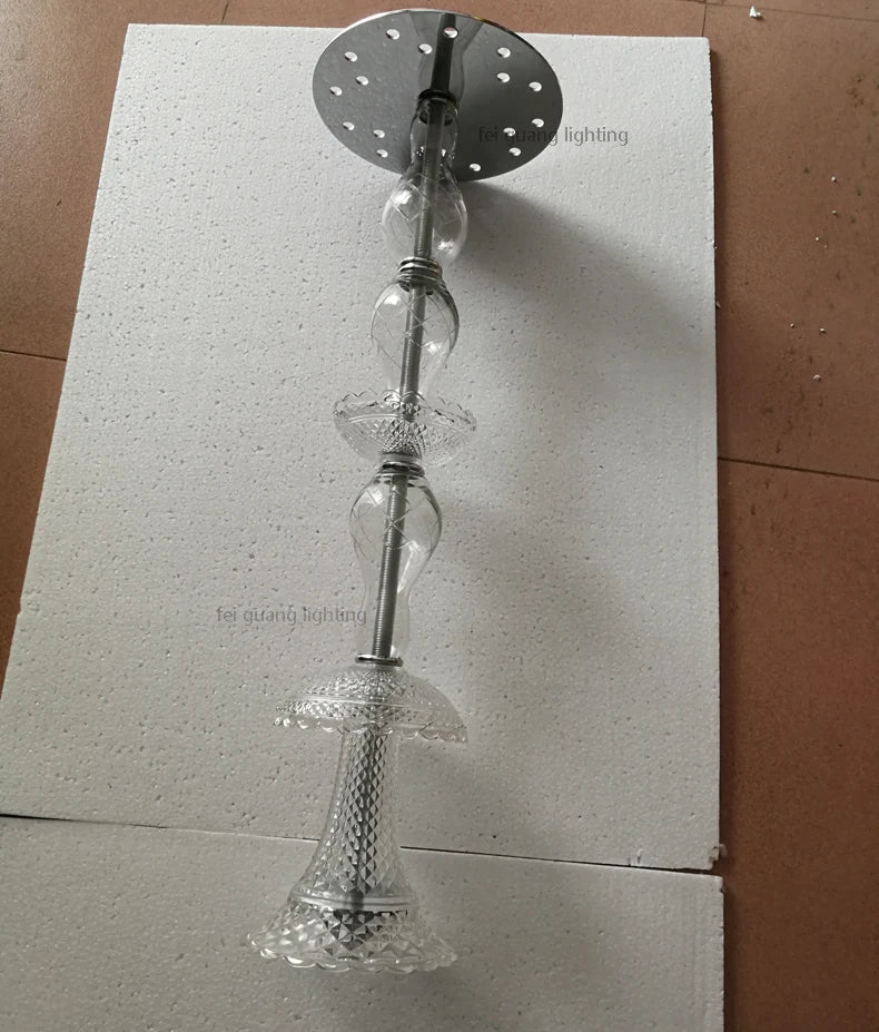 Crystal Chandelier For Kitchen Modern Crystal Chandelier LED Chandelier For Bedroom Transparant Glass Chandeliers 110-240V