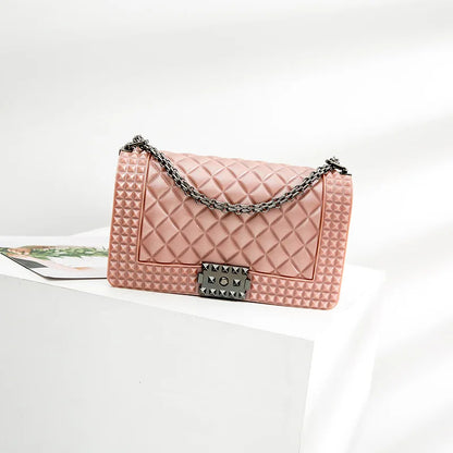 SGARR Fashion Women PVC Messenger Bags High Quality Chain Ladies Handbags Crossbody Bag 2024 Luxury Deisgner Female Shoulder Bag