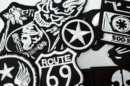 Star Dog Cat Eye Patch Embroidery Applique Ironing Sewing Supplies Decorative Badges For Clothing Accessories Zipper