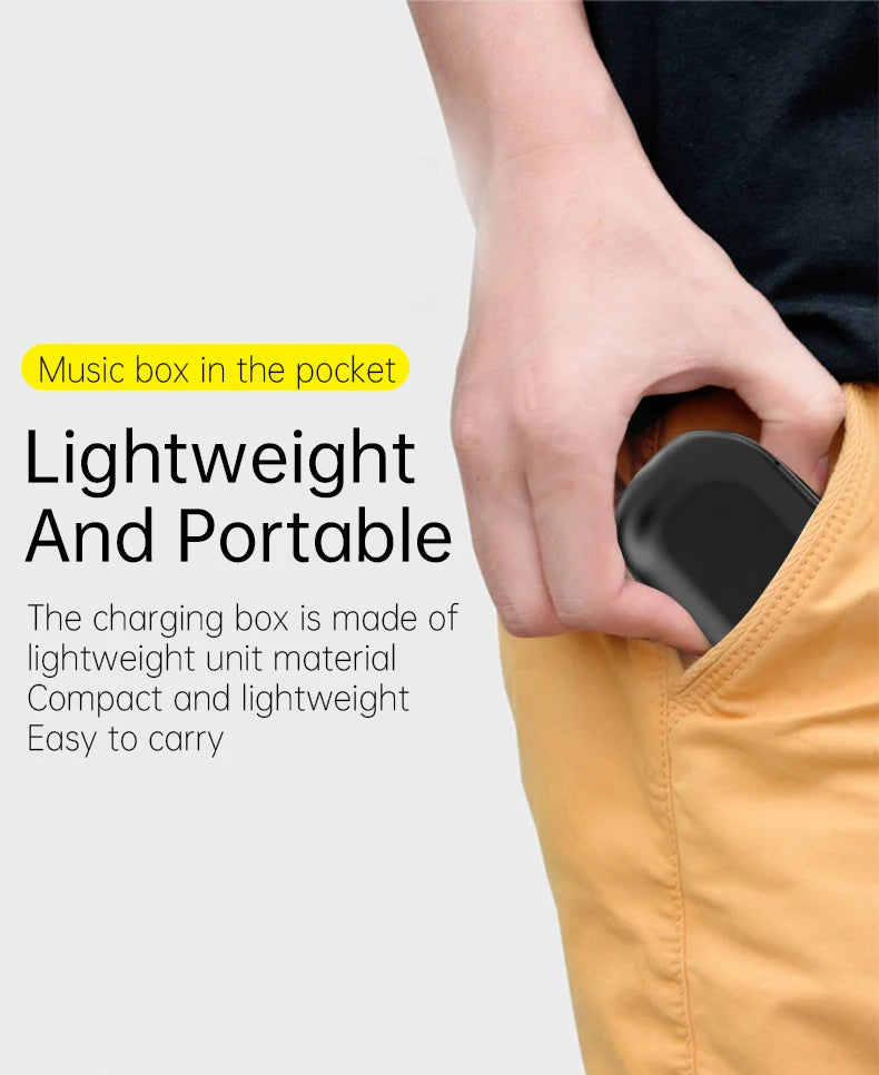 20 Hours Play Time Swimming Waterproof Bluetooth Earphone Dual Wear Style Sport Wireless Headset TWS IPX7 Earbuds Stereo