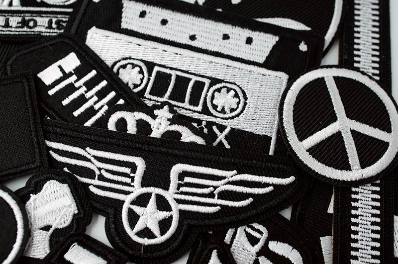 Star Dog Cat Eye Patch Embroidery Applique Ironing Sewing Supplies Decorative Badges For Clothing Accessories Zipper