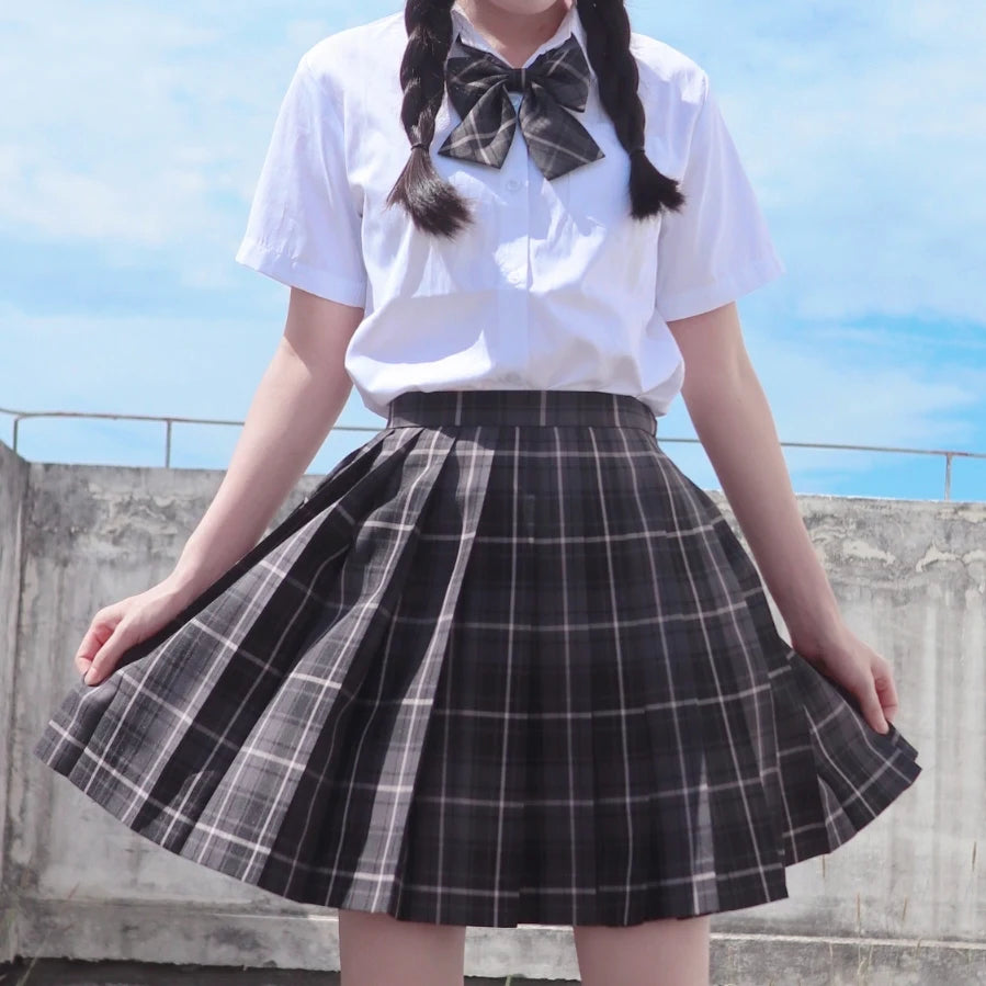 Japan Preppy Style Women's Navy Blue Coat Set Kawaii High School Class Girl Student Uniform Cute JK Blazer Clothing for Autumn