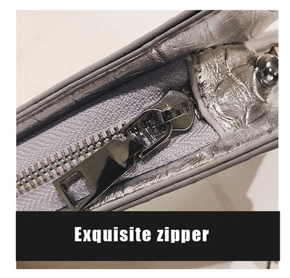 YoReAi New 3D Gun Shaped Chains Women Shoulder Bags Luxury Leather Crossbody Bag Lady High Quality Small Purses Clutch for Girls