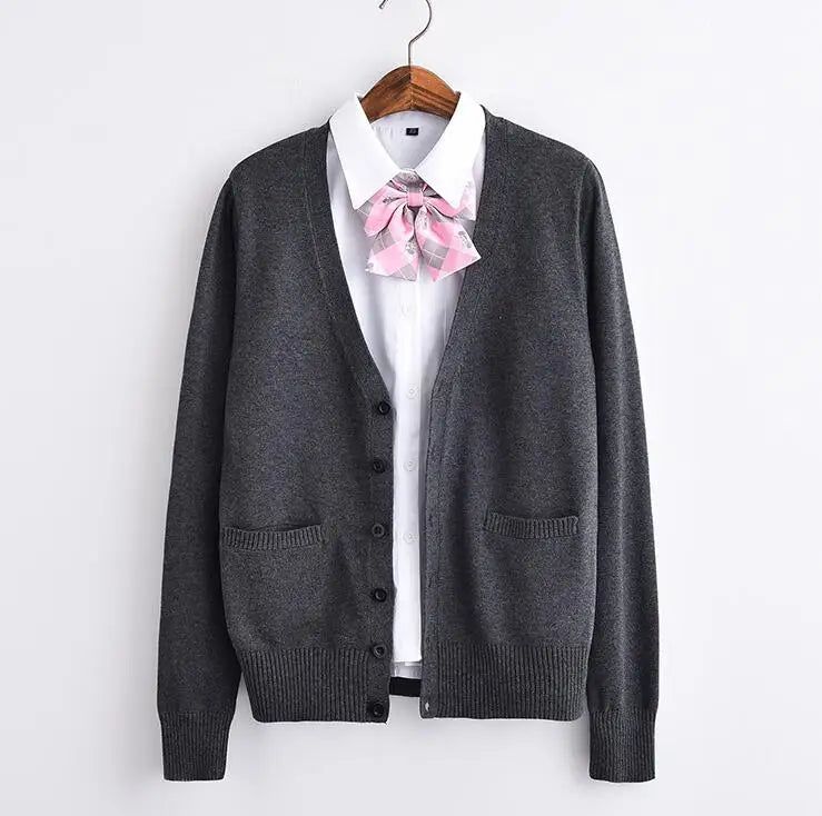 Japanese JK High School GIRL Women Sailor Suits Uniform COSPLAY SWEATER LOVE LIVE SWEATER Himiko Toga SWEATERSHIRT JKA3
