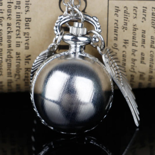 Steampunk Fashion Ball Quartz Pocket Watches With Pendant Necklace Chain Children Best Xmas Gifts