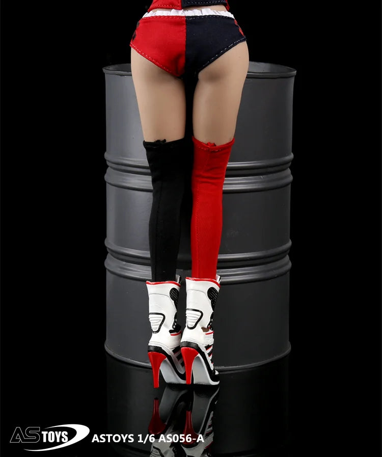 ASTOYS AS056 1/6 Female High-heeled Trend Boots Solid Shoes Model for 12'' Soldier Action Figure Body