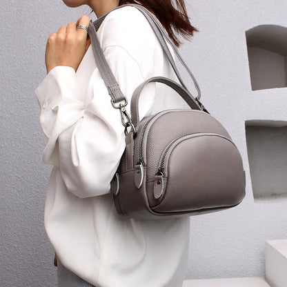 Fashion High Quality Genuine Leather Woman Messenger Bags Luxury Cowhide Handbags Women's Bags Designer Women Shoulder Tote bags