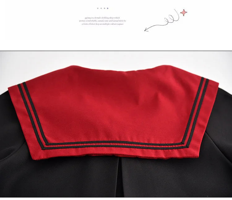 Anime Japanese Style JK Uniform Soft Girl Sailor Suit College Girl Student School Uniform Cosplay Costumes Cute Bear Claw