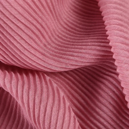 2022 Women Plain Cotton Scarf Head Hijab Wrap Solid Full Cover-up Shawls Foulard Femme Headband Crinkle Muslim Hijabs Store