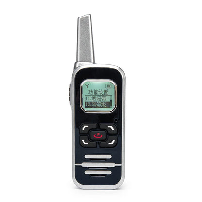 Mini Walkie Talkies 1100mAh Rechargeable 128 Channels Long Range Walkie Talkies with FM Radio Function