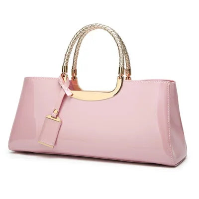 High Quality Patent Leather Women Bag Sac A Main Travel Shoulder bags for women 2024 Totes Italian Leather Handbags bolso mujer