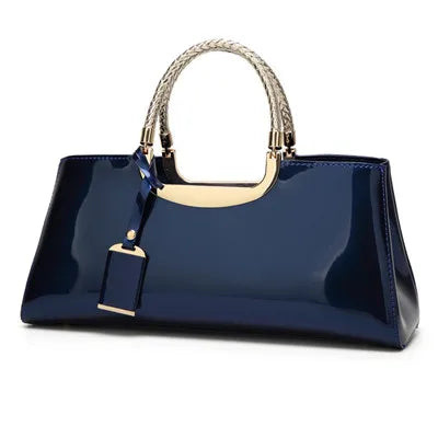 High Quality Patent Leather Women Bag Sac A Main Travel Shoulder bags for women 2024 Totes Italian Leather Handbags bolso mujer