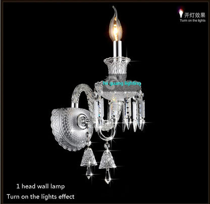Crystal Chandelier For Kitchen Modern Crystal Chandelier LED Chandelier For Bedroom Transparant Glass Chandeliers 110-240V