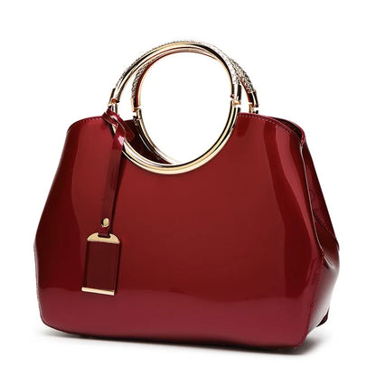 2023 Famous Brands Women Bag High Quality Women Handbags Patent Leather Ladies Cross Body Messenger Shoulder Bags Bolsa Feminina