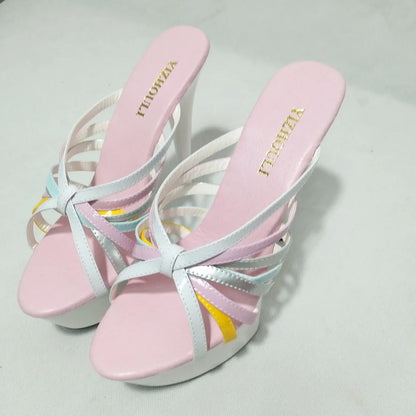 6 inches in summer Round head stilettos, fashionable feet in sexy shoes, 15 cm heel high women's sandals