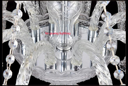 Crystal Chandelier For Kitchen Modern Crystal Chandelier LED Chandelier For Bedroom Transparant Glass Chandeliers 110-240V
