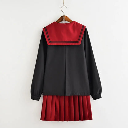 Anime Japanese Style JK Uniform Soft Girl Sailor Suit College Girl Student School Uniform Cosplay Costumes Cute Bear Claw
