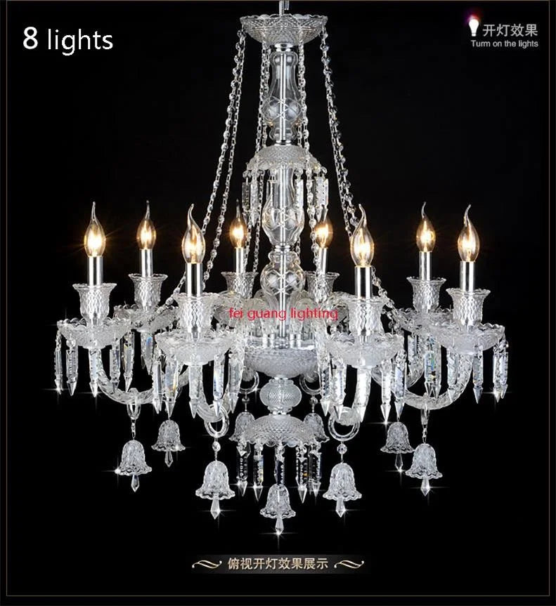 Crystal Chandelier For Kitchen Modern Crystal Chandelier LED Chandelier For Bedroom Transparant Glass Chandeliers 110-240V