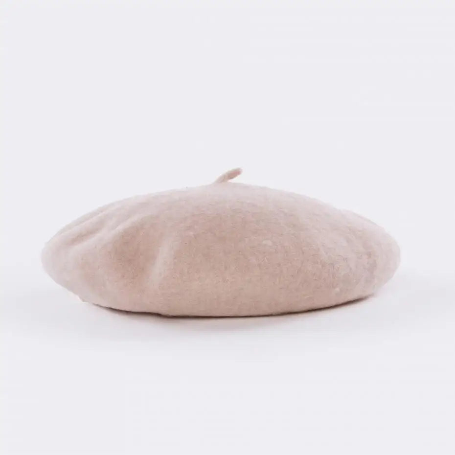 Winter Hats For Women Berets Flat Cap Knit Cashmere Lady Girl Female Painter Solid Soft Adjustable