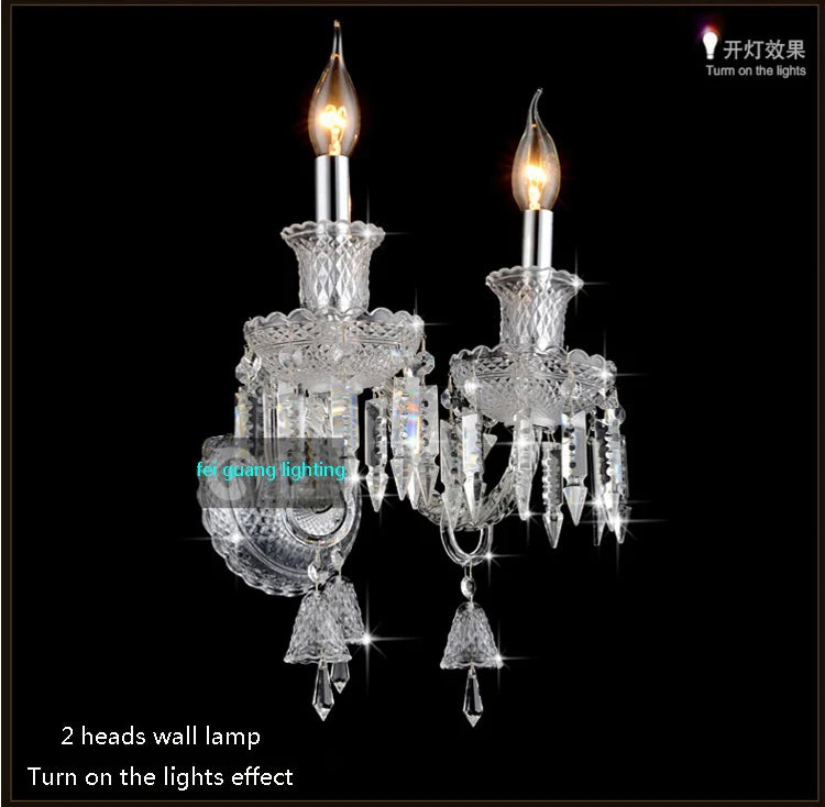 Crystal Chandelier For Kitchen Modern Crystal Chandelier LED Chandelier For Bedroom Transparant Glass Chandeliers 110-240V