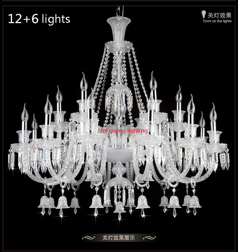 Crystal Chandelier For Kitchen Modern Crystal Chandelier LED Chandelier For Bedroom Transparant Glass Chandeliers 110-240V