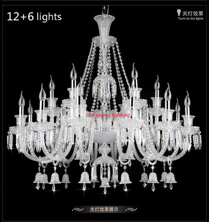 Crystal Chandelier For Kitchen Modern Crystal Chandelier LED Chandelier For Bedroom Transparant Glass Chandeliers 110-240V
