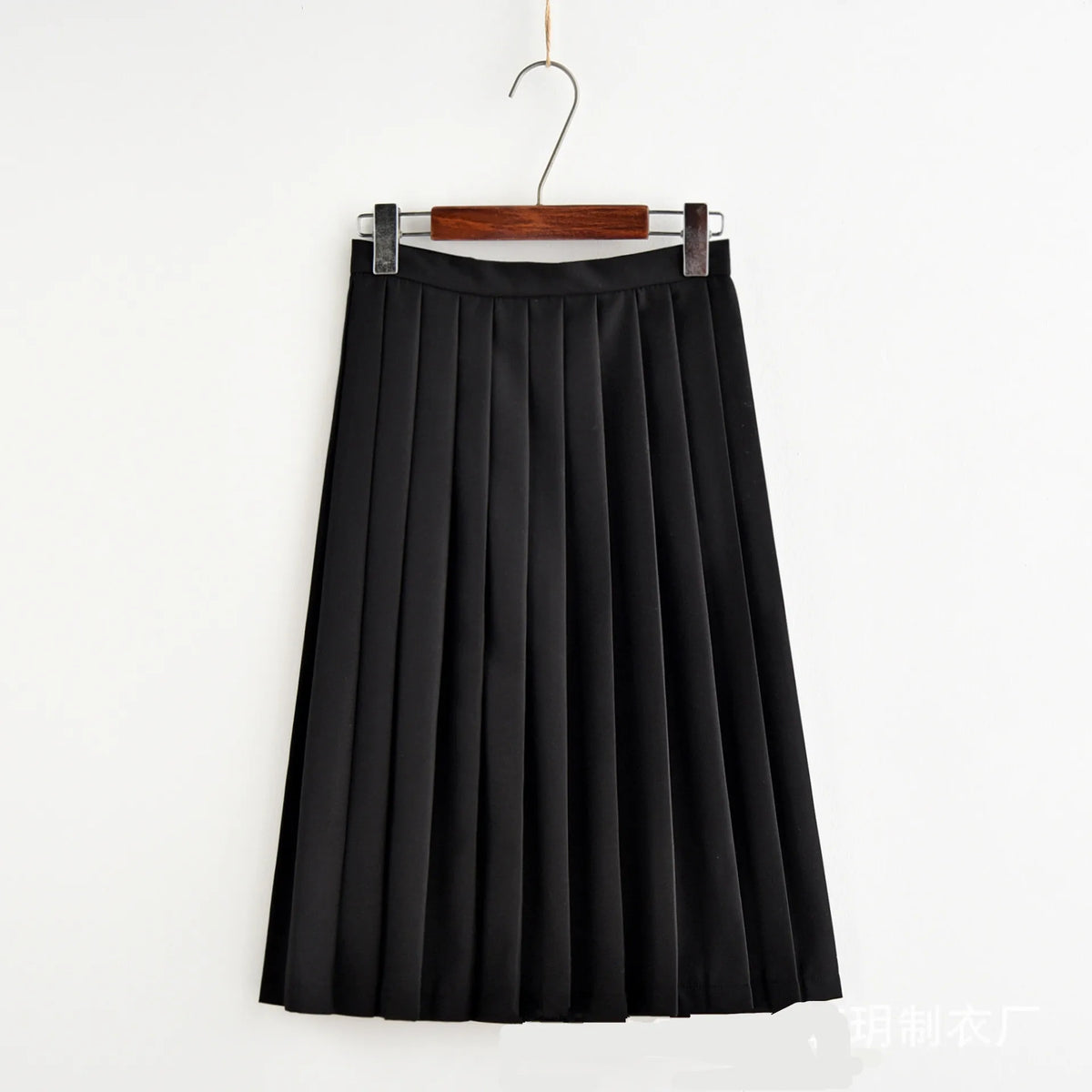Japanese Uniform Student College Pleated Skirt JK Korean Sailor Navy School Uniform High Waist Knee Length Skirt For Girl