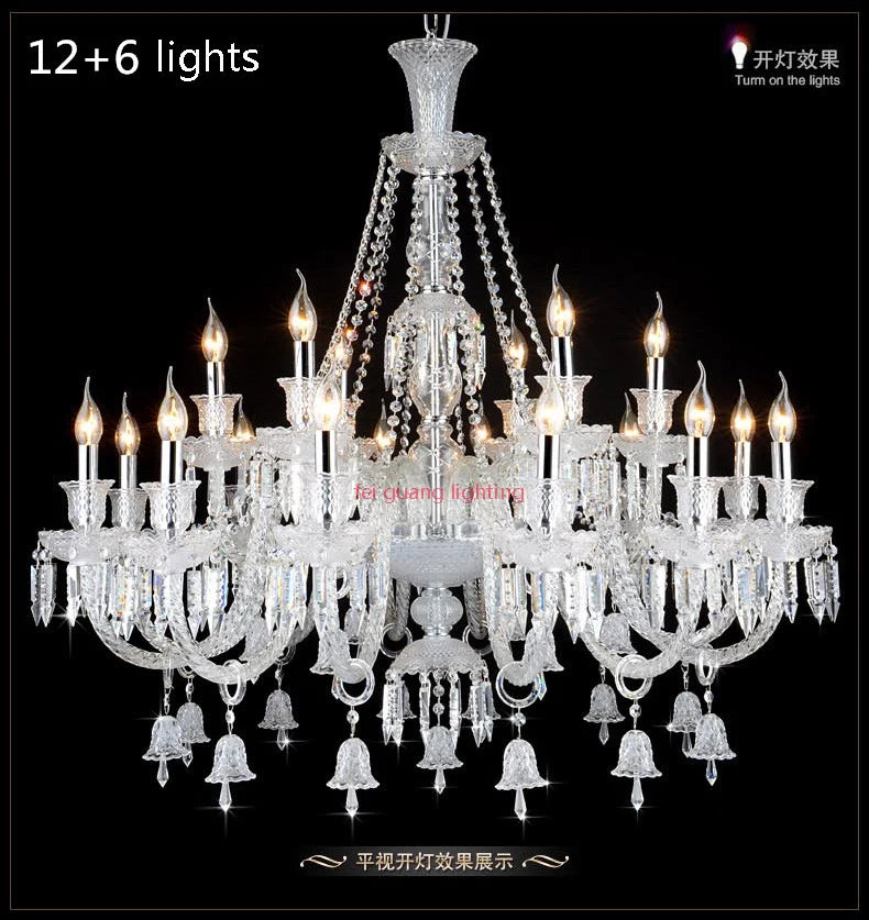Crystal Chandelier For Kitchen Modern Crystal Chandelier LED Chandelier For Bedroom Transparant Glass Chandeliers 110-240V