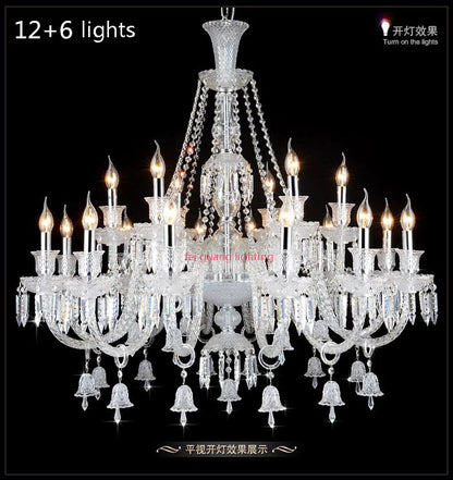 Crystal Chandelier For Kitchen Modern Crystal Chandelier LED Chandelier For Bedroom Transparant Glass Chandeliers 110-240V