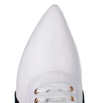 Olomm Handmade Women Winter Ankle Boots Cow Leather Sexy Thin High Heel Boots Pointed Toe Office Women Shoes US Size 3-9.5
