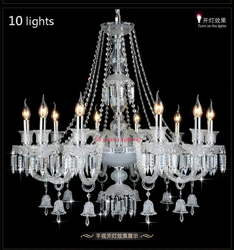 Crystal Chandelier For Kitchen Modern Crystal Chandelier LED Chandelier For Bedroom Transparant Glass Chandeliers 110-240V