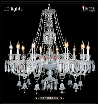 Crystal Chandelier For Kitchen Modern Crystal Chandelier LED Chandelier For Bedroom Transparant Glass Chandeliers 110-240V