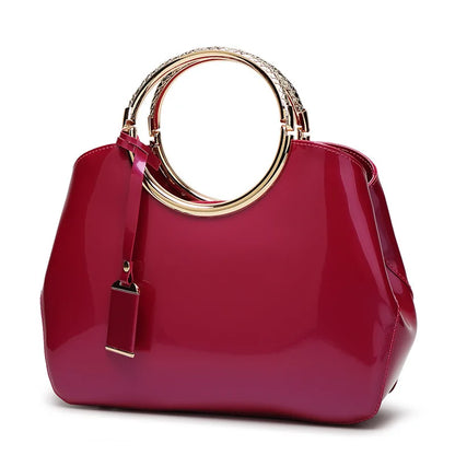 2023 Famous Brands Women Bag High Quality Women Handbags Patent Leather Ladies Cross Body Messenger Shoulder Bags Bolsa Feminina