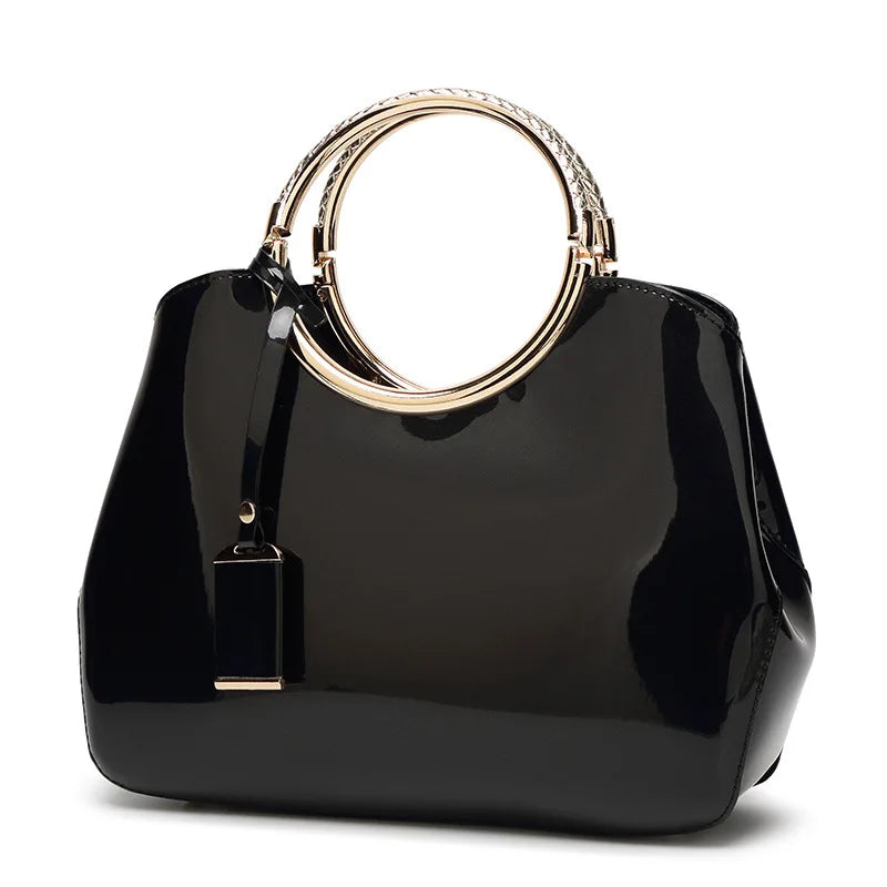 2023 Famous Brands Women Bag High Quality Women Handbags Patent Leather Ladies Cross Body Messenger Shoulder Bags Bolsa Feminina