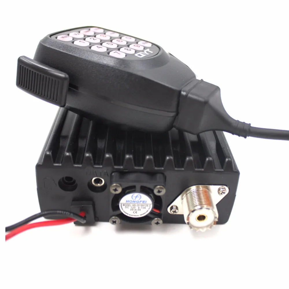 Latest Version Mini Mobile Radio QYT KT-7900D 25W Quad Band 144/220/350/440MHz KT7900D UV transceiver or with Power Supply