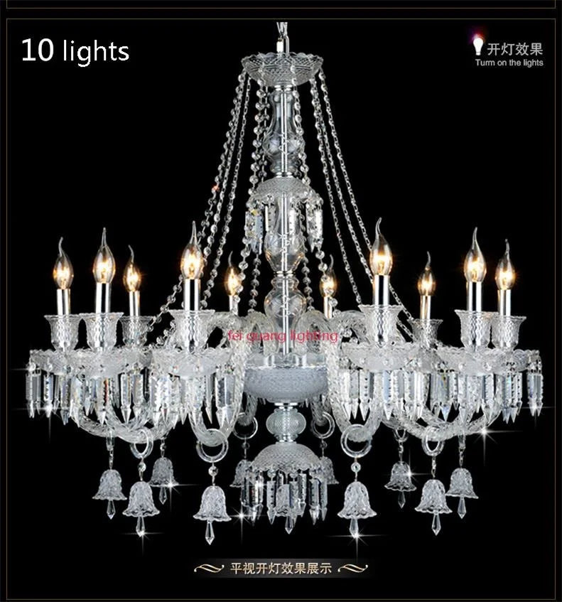 Crystal Chandelier For Kitchen Modern Crystal Chandelier LED Chandelier For Bedroom Transparant Glass Chandeliers 110-240V
