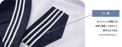 Japanese Orthodox  Girls JK Uniform Skirt Sailor Dress, Long Sleeve Student Suit, Kansai pleated skirt  Academic  set JKN2106