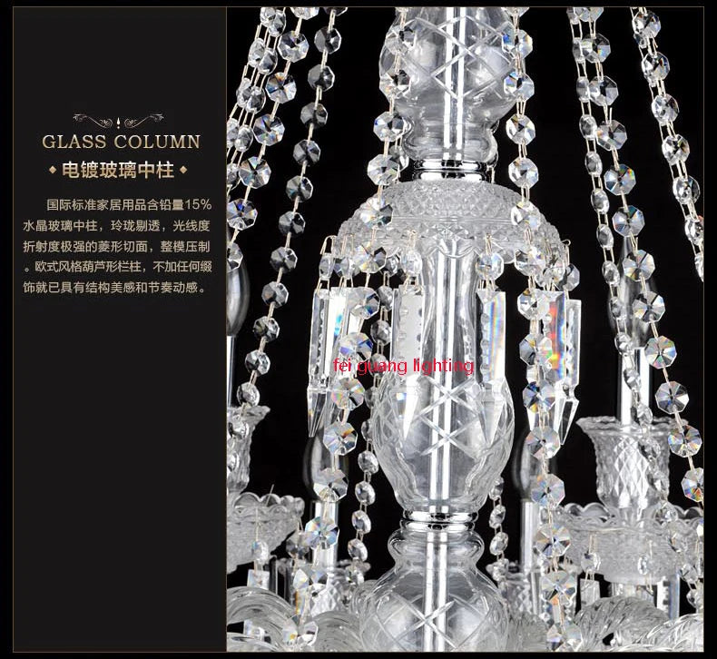 Crystal Chandelier For Kitchen Modern Crystal Chandelier LED Chandelier For Bedroom Transparant Glass Chandeliers 110-240V