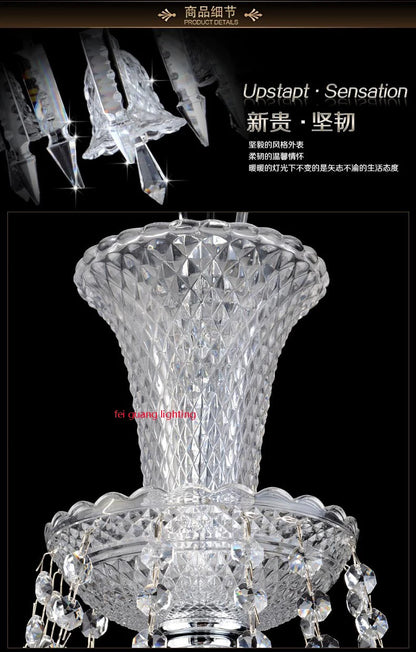 Crystal Chandelier For Kitchen Modern Crystal Chandelier LED Chandelier For Bedroom Transparant Glass Chandeliers 110-240V