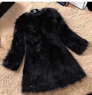 New Arrival Real Fox Fur Coat Lady Top Selling Factory Wholesale Natural Fox Fur Jacket 100% Genuine Fur Overcoat DFP822