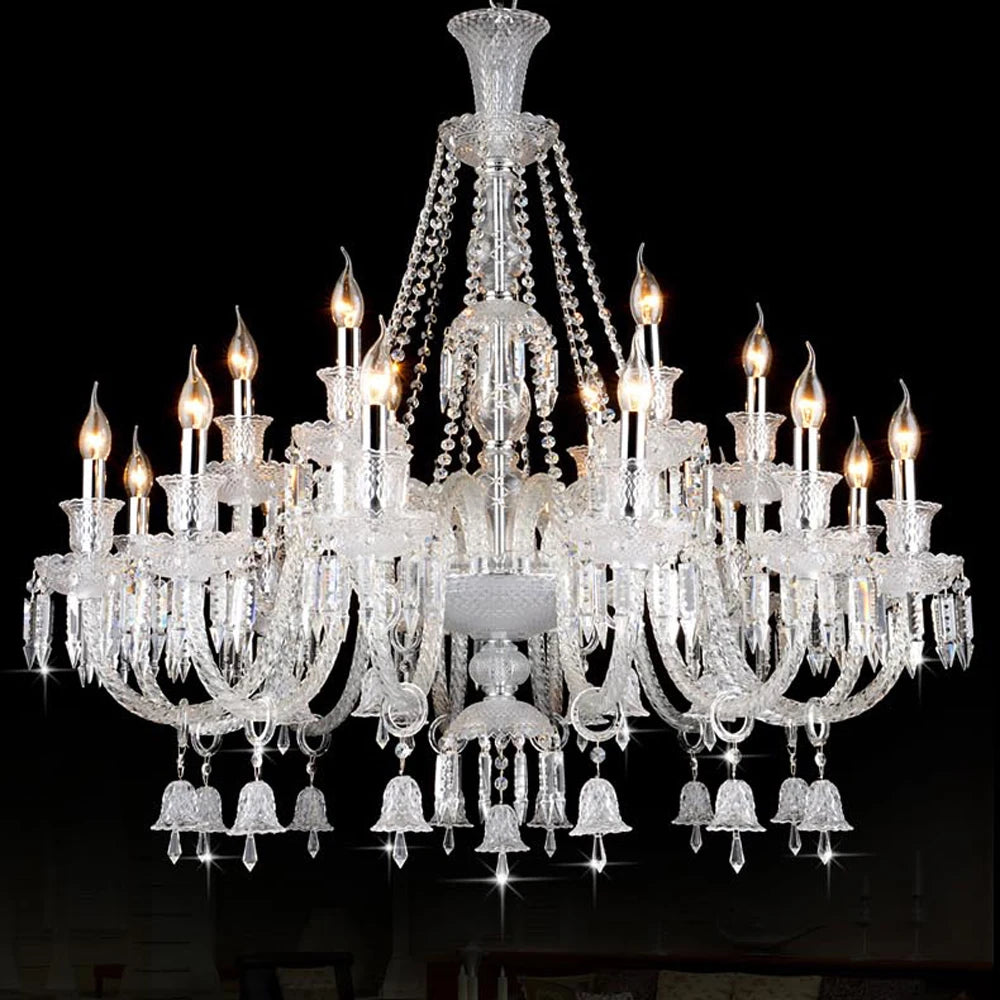 Crystal Chandelier For Kitchen Modern Crystal Chandelier LED Chandelier For Bedroom Transparant Glass Chandeliers 110-240V
