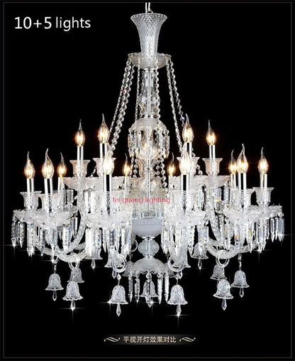 Crystal Chandelier For Kitchen Modern Crystal Chandelier LED Chandelier For Bedroom Transparant Glass Chandeliers 110-240V