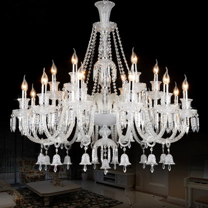 Crystal Chandelier For Kitchen Modern Crystal Chandelier LED Chandelier For Bedroom Transparant Glass Chandeliers 110-240V
