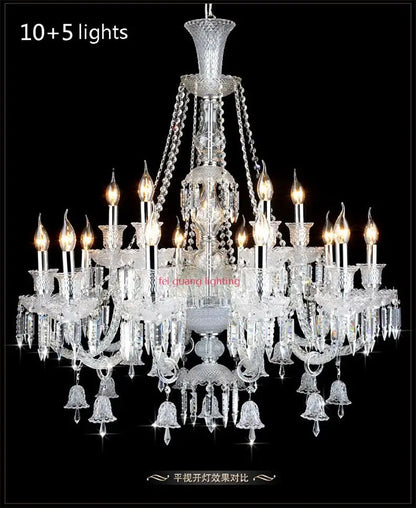 Crystal Chandelier For Kitchen Modern Crystal Chandelier LED Chandelier For Bedroom Transparant Glass Chandeliers 110-240V